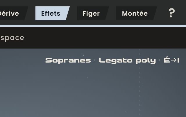 Le bouton Figer de Nuée, qui gèle la nuée de grains